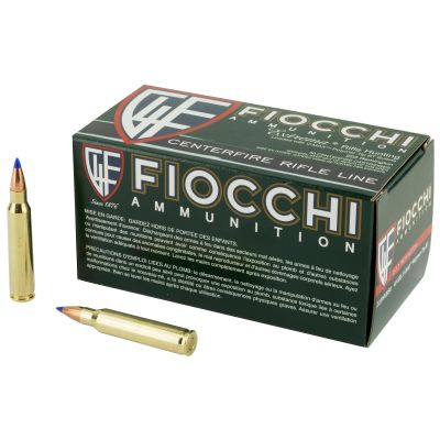 Fiocchi Ammunition Rifle, 223 Remington, 40 Grain, V-Max, 50 Round Box 223HVB50