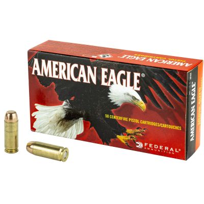 Federal American Eagle, 10MM 180 Grain Full Metal Jacket, 50 Round Box AE10A