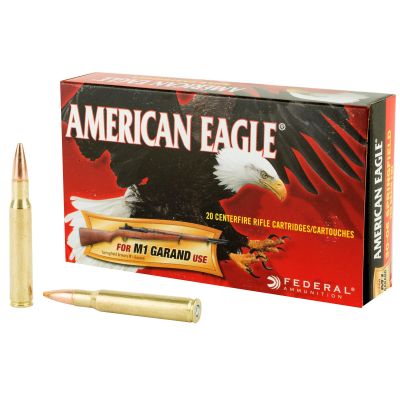 Federal American Eagle, 30-06, 150 Grain, Full Metal Jacket, 20 Round Box AE3006M1