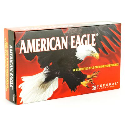 Federal American Eagle, 30-06, 150 Grain, Boat Tail, 20 Round Box AE3006N