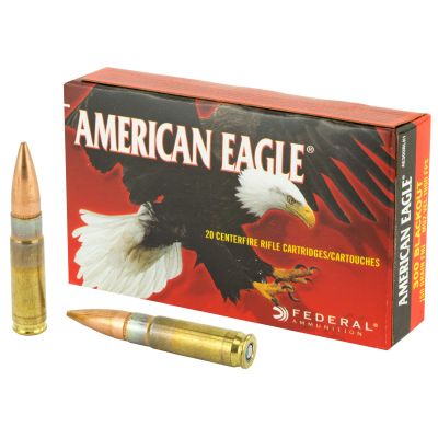 Federal American Eagle, 300 Blackout, 150 Grain, Full Metal Jacket, 20 Round Box AE300BLK1