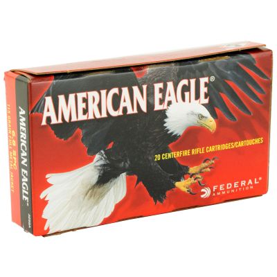 Federal American Eagle, 6.8SPC, 115 Grain, Full Metal Jacket, 20 Round Box AE68A