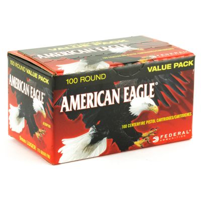 Fed Am Eagle 9mm 115gr Fmj 100rd