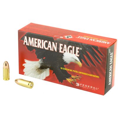 Fed Am Eagle 9mm 115gr Fmj 50-1000