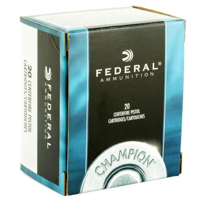 Federal Champion, 44 Special, 200 Grain, Semi Wadcutter Hollow Point, 20 Round Box C44SA