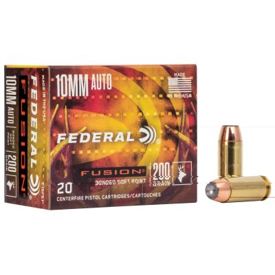 Federal Fusion 10mm 200gr SP 20rd Box