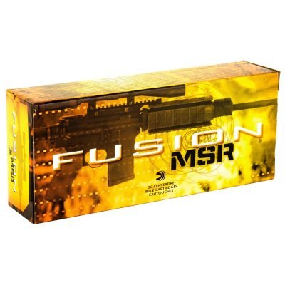 Federal Fusion, 223REM, 62 Grain, Soft Point, 20 Round Box F223MSR1