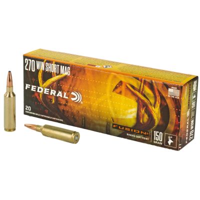 Federal Fusion, 270WSM, 150 Grain, Boat Tail, 20 Round Box F270WSMFS1