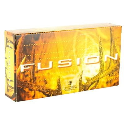 Federal Fusion, 300 WIN MAG, 165 Grain, Boat Tail, 20 Round Box F300WFS2