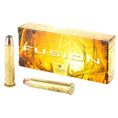 Federal Fusion, 45-70 Government, 300 Grain, Boat Tail, 20 Round Box F4570FS1