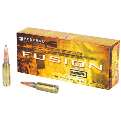 Federal Fusion MSR, 6.5 Grendel, 120 Grain, Soft Point, 20 Round Box F65GDLMSR1