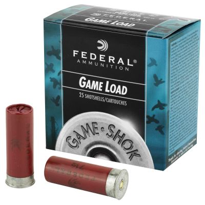 Federal Game Load, 12 Gauge, 2.75", #7.5, 3.25 Dram, 1oz, Shotshell, 25 Round Box H12175