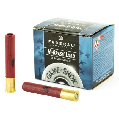 Federal GameShok, 410 Gauge, 3", #5, Max Dram, .6875oz, Shotshell Lead Shot, 25 Round Box H4135