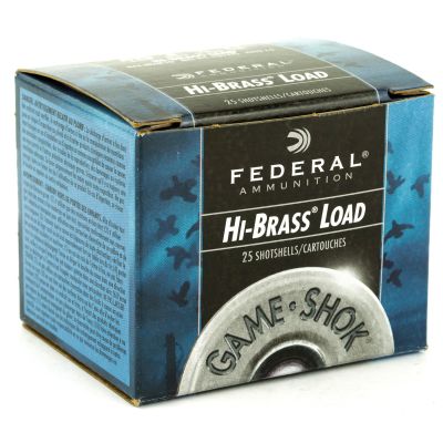 Federal GameShok, 410 Gauge, 3", #7.5, Max Dram, .6875oz, Shotshell Lead Shot, 25 Round Box H41375