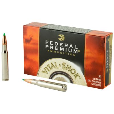 Federal Premium, 30-06, 165 Grain Nosler Ballistic Tip , 20 Round Box P3006Q