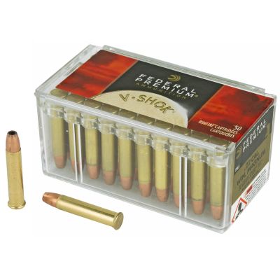 Federal Premium, 22WMR, 30 Grain, Jacketed Hollow Point, 50 Round Box P765