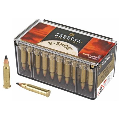 Federal Premium, 17 HMR, 17 Grain, V-Max, 50 Round Box P771