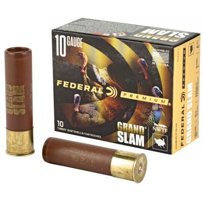 Federal Grand Slam, 10 Gauge 3.5", #4, 2oz, 10rd Box
