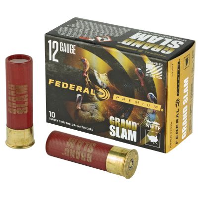 Federal Grand Slam, 12 Gauge, 3", #4, 1.75oz, Flight Control, 10 Round Box PFCX157F 4