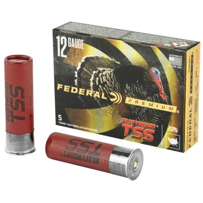 Federal Heavyweight TSS with Flightcontrol Flex, 12 Gauge 3", #7 Shot, 1 3-4oz, 5 Round Box, California Certified Nonlead Ammunition PTSSX193F 7