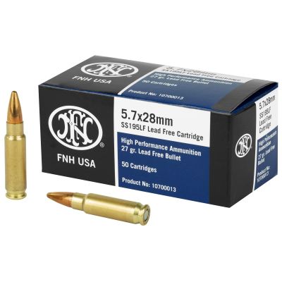 FN America Self Defense, 5.7x28mm, 27 Grain, Lead Free, Hollow Point, 50 Round Box