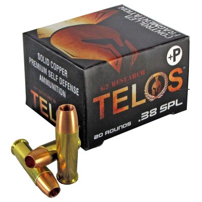 G2 Research Telos 38 Special +P 105gr Lead Free Copper 20rd Box