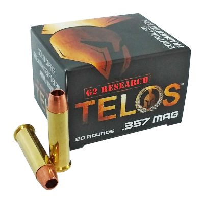 G2 Research Telos 357 Mag 105gr Lead Free Copper 20rd Box