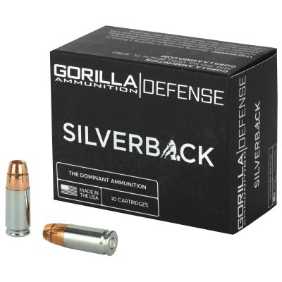 Gorilla Slvrbck 9mm 135gr 20-200