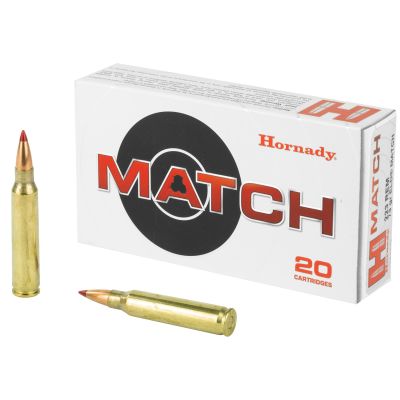Hornady Match, 223 Rem, 73 Grain, ELD Match, 20 Round Boxint, 20 Round Box 80269