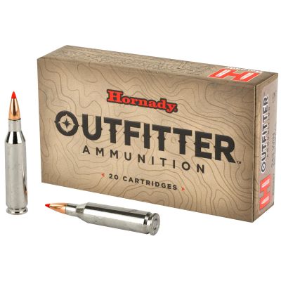 Hornady Outfitter, 243 Winchester, 80 Grain, GMX, 20 Round Box, California Certified Nonlead Ammunition 80457