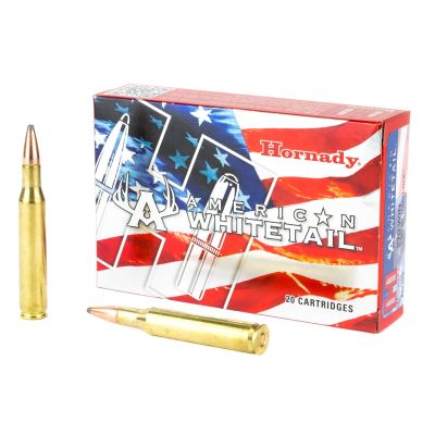 Hornady American Whitetail, 270Win, 130 Grain, Interlock Boat Tail Soft Point, 20 Round Box 8053
