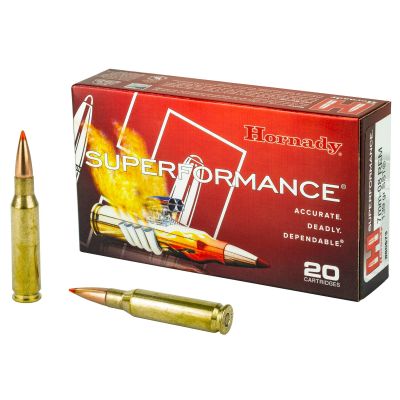 Hornady SuperFormance, 7MM-08, 139 Grain, SST, 20 Round Box 80573