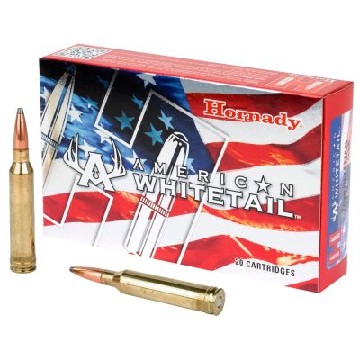 Hornady American Whitetail, 7MM Rem, 154 Grain, Soft Point,InterLock, 20 Round Box 80590