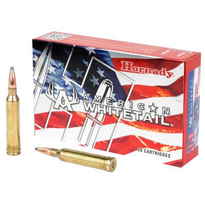 Hornady American Whitetail, 7MM REM, 139 Grain, Soft PointInterLock, 20 Round Box 80591