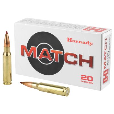 Hornady Match, 308 Win, 168 Grain, ELD Match, 20 Round Box 80966