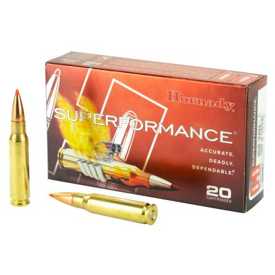 Hornady SuperFormance, 308WIN, 165 Grain, SST, 20 Round Box 80983