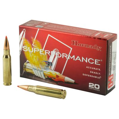 Hornady SuperFormance, 308WIN, 165 Grain, GMX, Lead Free, 20 Round Box, California Certified Nonlead Ammunition 8099