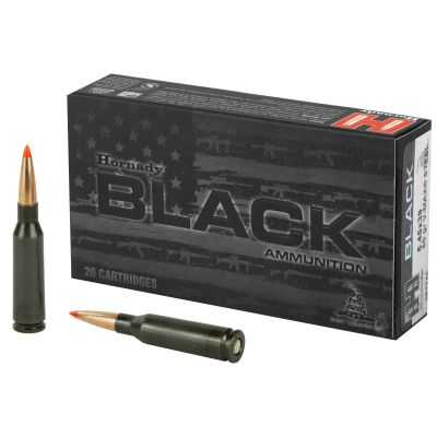Hornady BLACK, 5.45x39, 60 Grain, V-Max, Steel Case, 20 Round Box 81246