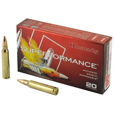 Hornady Superformance, 556NATO, 55 Grain, GMX, Lead Free, 20 Round Box, California Certified Nonlead Ammunition 81254