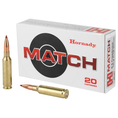 Hornady Match, 6.5 CREEDMOOR, 120 Grain, ELD Match, 20 Round Box 81491