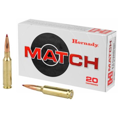 Hornady Match, 6.5 CREEDMOOR, 147 Grain, ELD Match, 20 Round Box 81501
