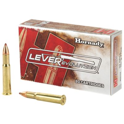 Hornady LeverEvolution, 32 Winchester Special, 165 Grain, FlexTip, 20 Round Box 82732