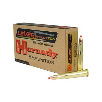 Hornady LeverEvolution, 25-35 Winchester, 110 Grain, FlexTip, 20 Round Box 8277