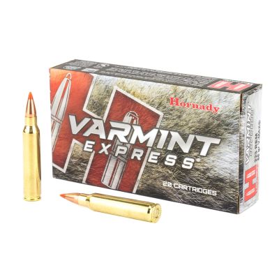 Hornady Varmint Express, 223REM, 55 Grain, V-Max, 20 Round Box