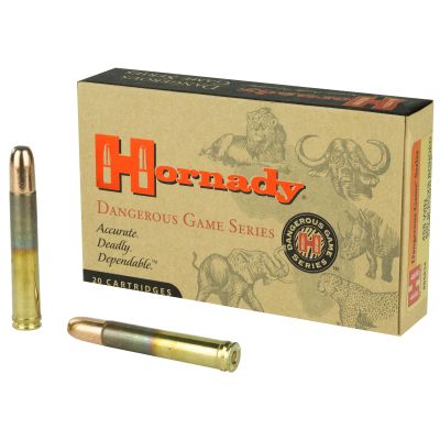 Hornady Dangerous Game, 458 Win, 500Gr, DGX Bonded, 20 Rounds Per Box 85834
