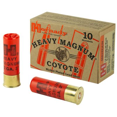 Hornady Heavy Magnum, Coyote, 12 Gauge, 3" Chamber, 00 Buck, 10 Round Box 86224