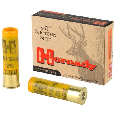 Hornady SST, 20 Gauge, 2.75", 250 Grain, Sabot Slug, 5 Round Box 86232