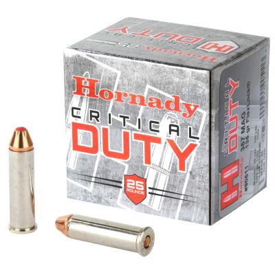 Hornady Critical Duty, 357MAG, 135 Grain, FlexLock Duty, 25 Round Box 90511