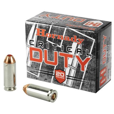 Hornady Critical Duty, 10MM, 175 Grain, FlexLock Duty, 20 Round Box 91256