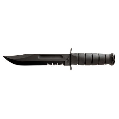 KA-BAR 7" Clip Point Fixed Blade Knife